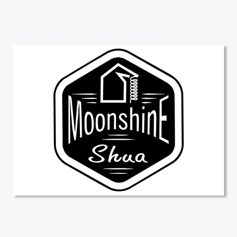 Moonshine Shua Classic Logo Sticker