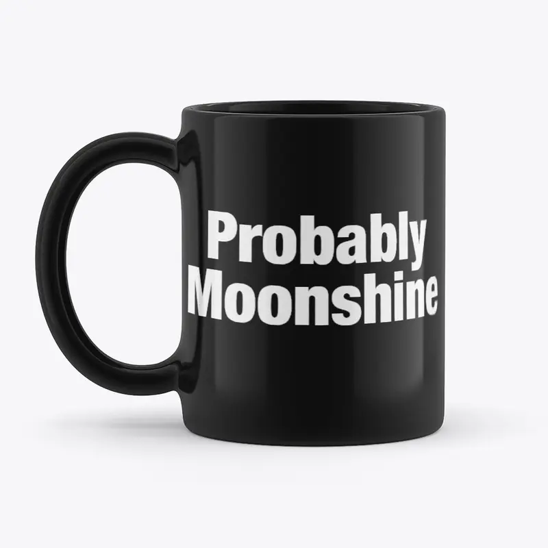 Probably Moonshine Classic Logo Mug
